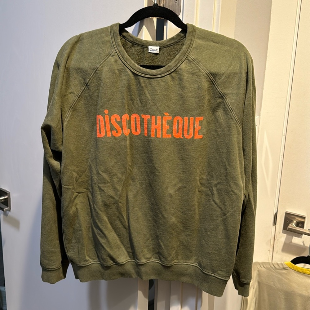 Clare V soft sweatshirt